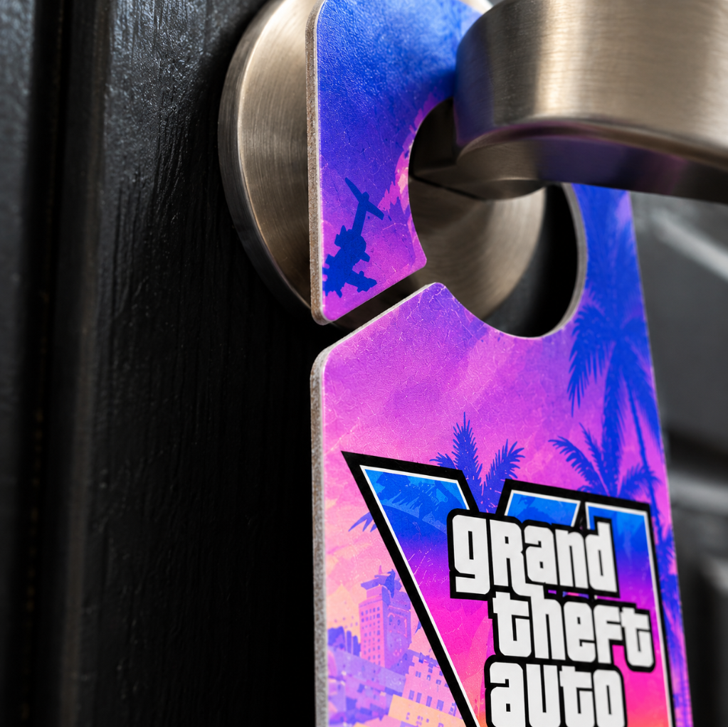 GTA VI "Do Not Disturb" door sign
